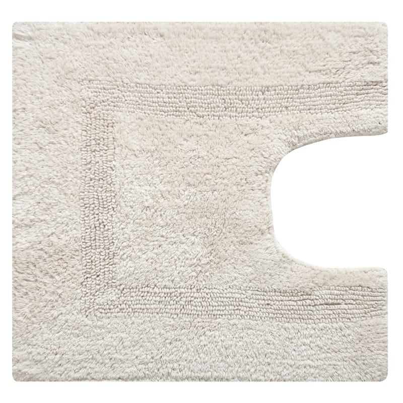 Fabstyles Soft & Absorbent Reversible Cotton Bath Rug Set of 2