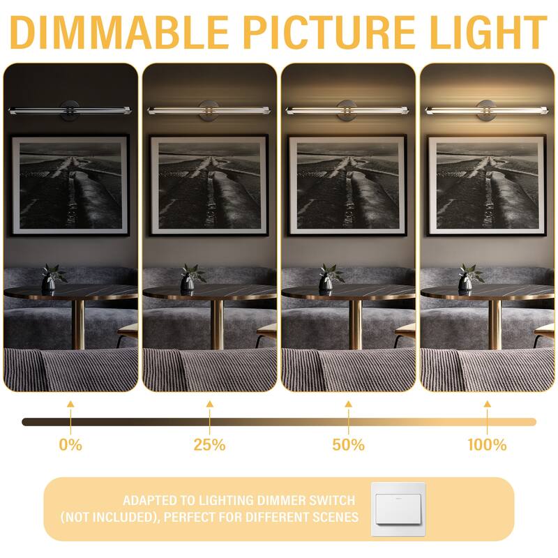 KAYLA 18/24-inch -Triangular Pyramid Crystal Vanity Light - Copper Single Pack