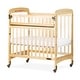 preview thumbnail 1 of 5, Child Craft Avery SafeAccess Compact Clearview Crib with 2" Casters Natural
