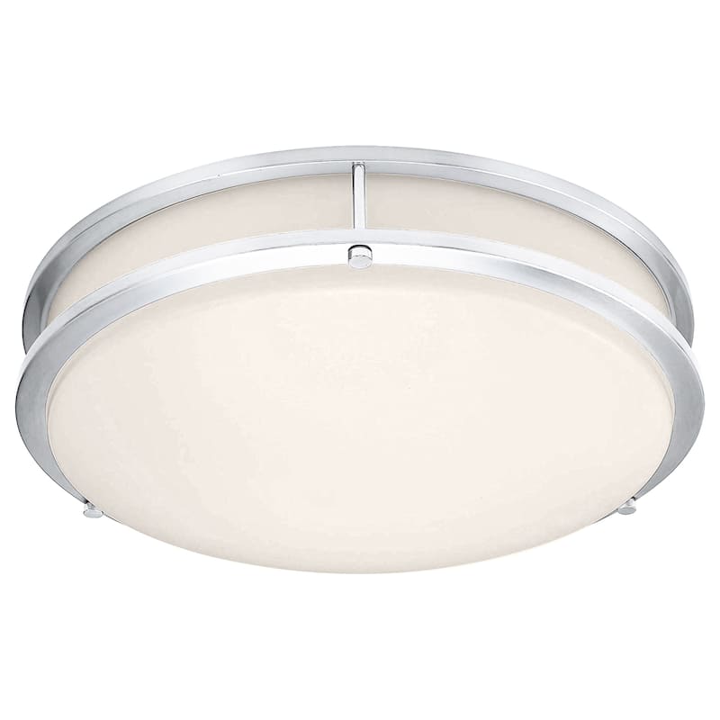 Access Lighting Solero II 14" LED Flush Mount - Chrome