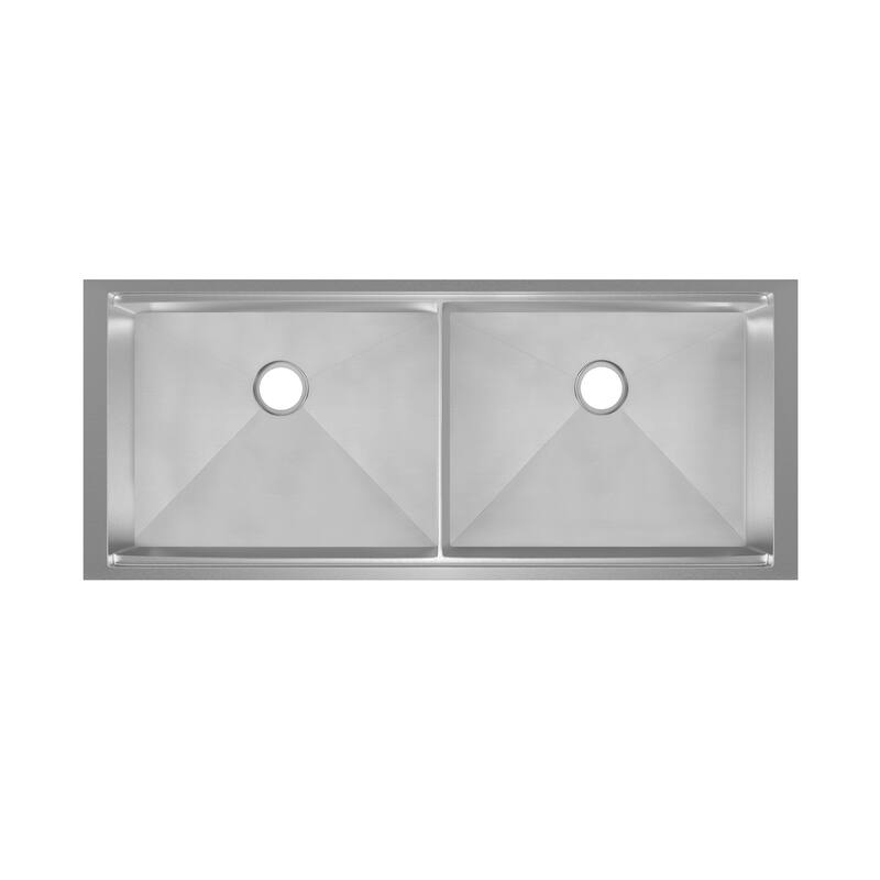 Rivage 45 x 19 Dual Basin Undermount Kitchen Workstation Sink - 45 x 19