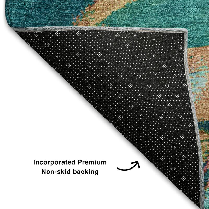 Premium Washable Super Soft Abstract Mayfield Rug