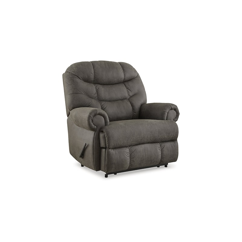 Signature Design by Ashley Camera Time Gunmetal Recliner