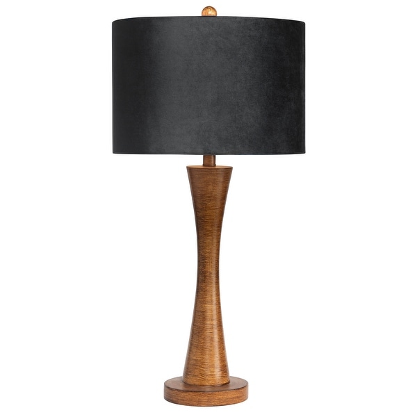 Grey velvet table lamp outlet