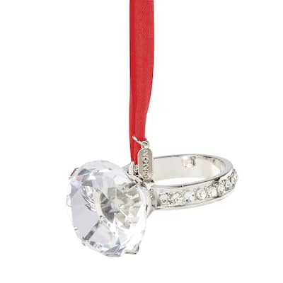 Lenox 2025 Engagement Ring Metal Ornament