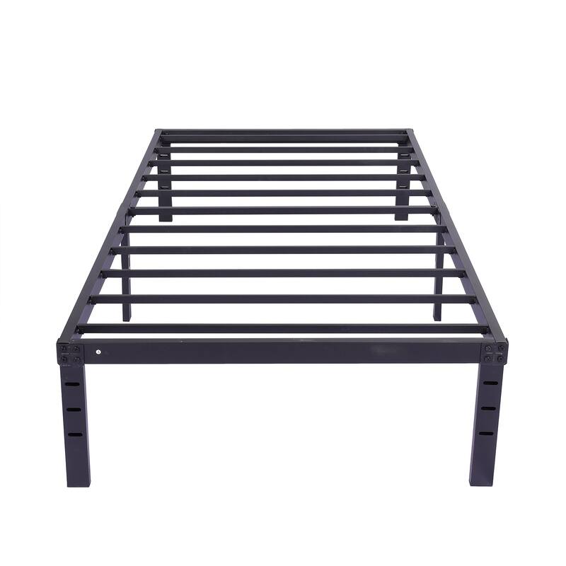 NNV 14" 3500 lbs Heavy Duty Bed Frame, Duty Steel Slat Metal Bed Frame