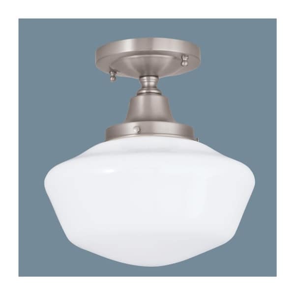Norwell Lighting 5361 1 Light Semi-Flush Ceiling Fixture from the Schoolhouse Collection