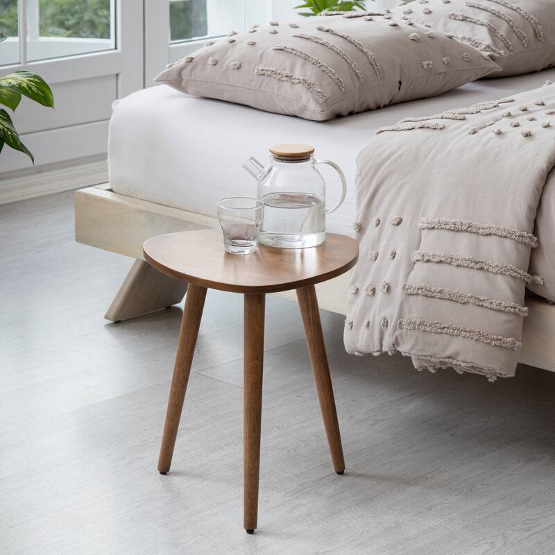 MH London Tora End Table - 16' x 16' x 18' - Walnut
