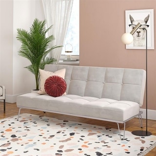 The Novogratz Elle Futon Convertible Sofa Bed and Couch