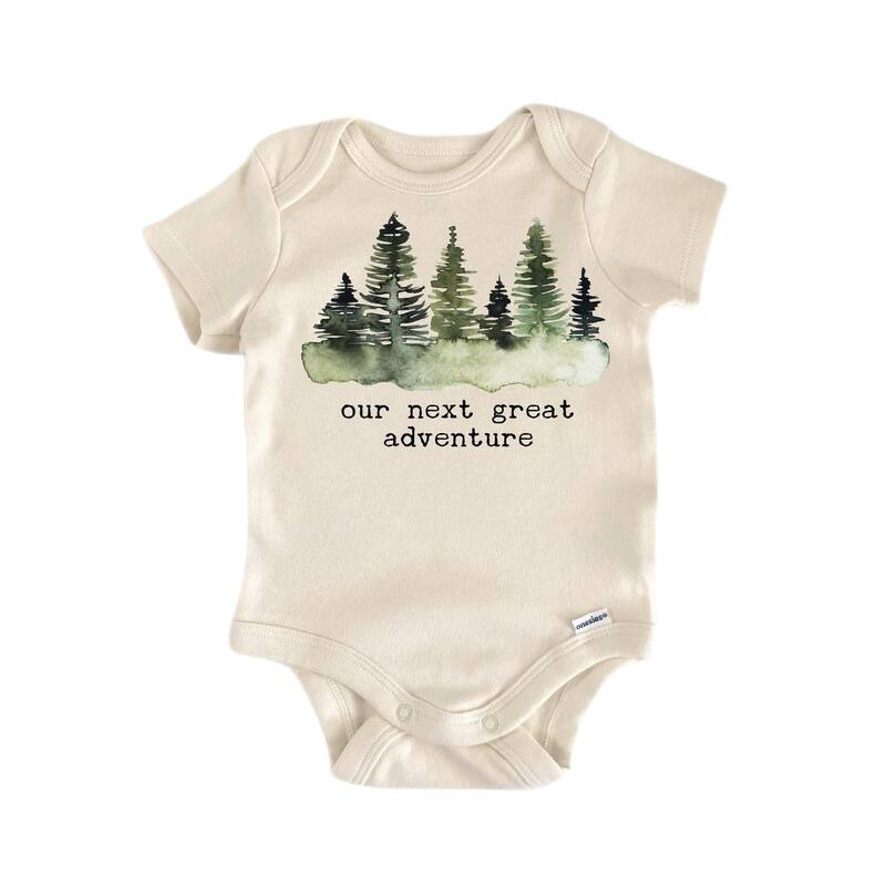 Our Adventure - Baby Boy Girl Clothes Infant Bodysuit Funny Cute Newborn - White - 0-3M