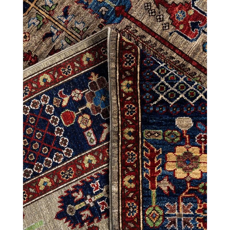 Serapi One-of-a-Kind Hand-Knotted Area Rug - Brown, 8' 3" x 9' 8" - 8' 3" x 9' 8"