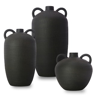 Nevea Ceramic Amphora Vase Set (3 pieces)