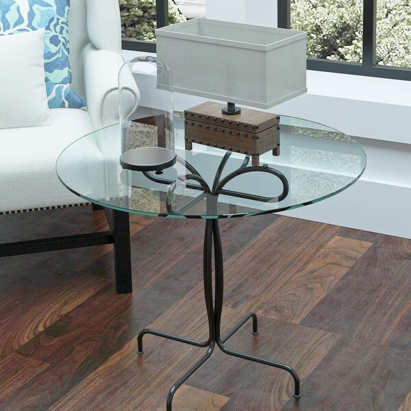 Round glass table for sale discount