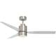 preview thumbnail 1 of 5, Maxim 88708 Falcon 52" 3 Blade Indoor LED Ceiling Fan Satin Nickel