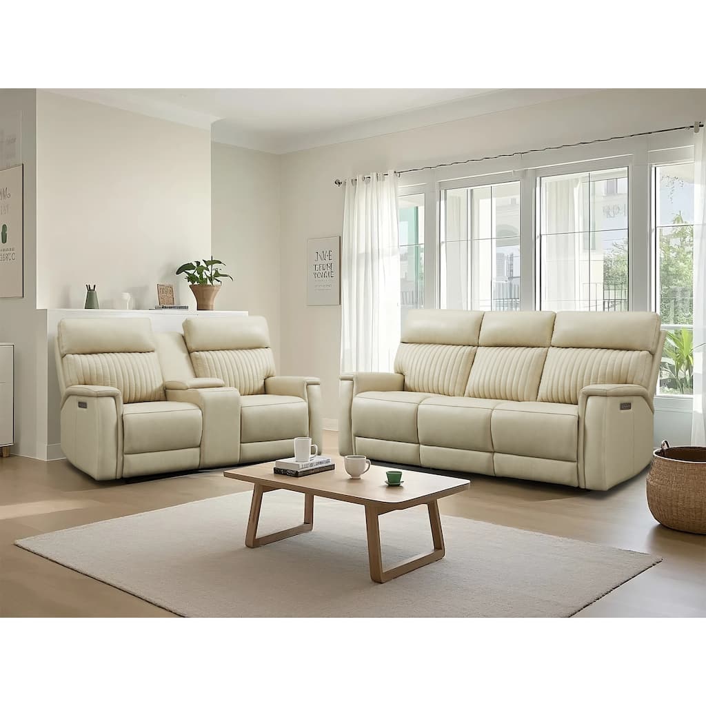 157''W 5-Seat Power Sofa set with Zero Gravity, Adjustable Headrest,Power Lumbar and USB&Type-C Ports