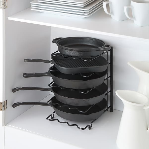 Pan, Pot Lid, and Pot Organizer Rack Holder