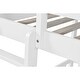 preview thumbnail 56 of 58, Solid Pine Wood Bunk Bed,Versatile Floor Fence Bunk Bed with Door,Twin Over Twin Size