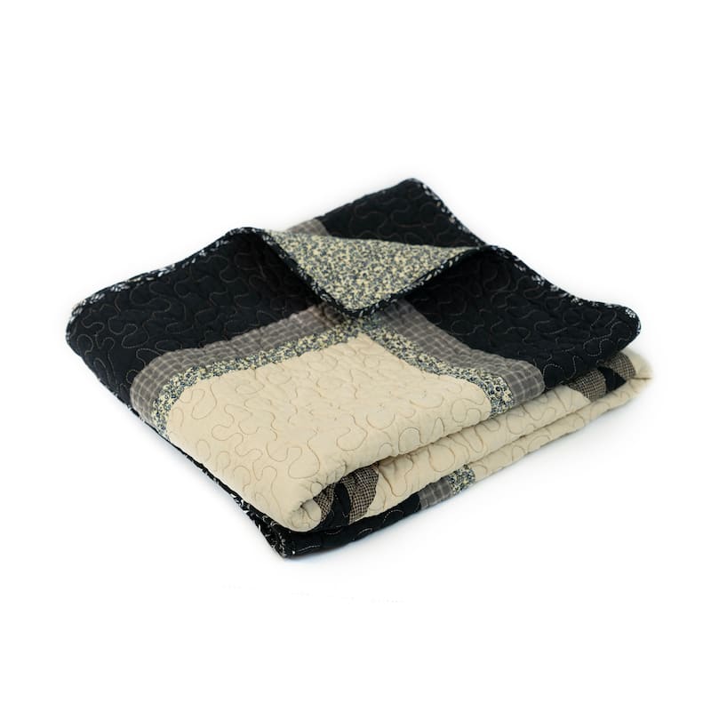 Donna Sharp Lexington Star Cotton Pieced Throw