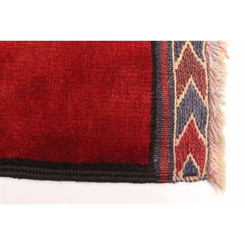 ECARPETGALLERY Hand-knotted Teimani Dark Blue Wool Rug - 2'11 x 4'4