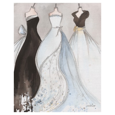 Jane, June & Jill Canvas Art Print