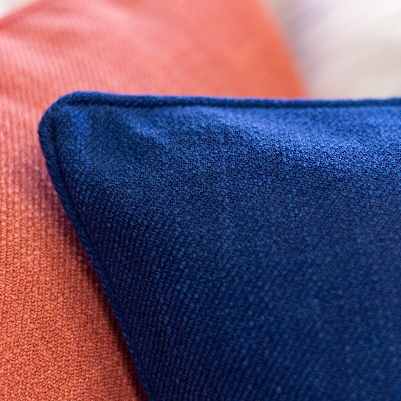 Christina Chenille 20" Square Decorative Throw Pillow 2PK