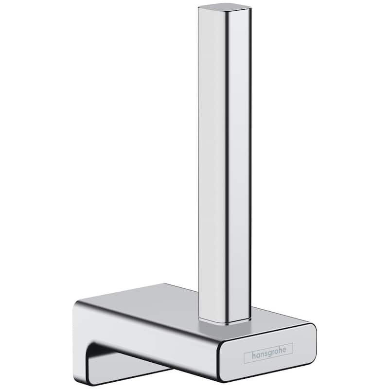 Hansgrohe 41756 AddStoris Wall Mounted Euro Toilet Paper Holder - Chrome