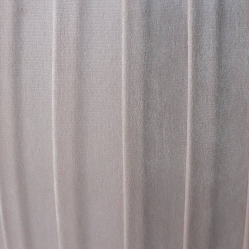 Backless Storage Stool with Velvet Upholstery - Accent for Living Room Home Decor