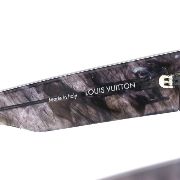Louis Vuitton Marble Acetate Cyclone Sunglasses Z1789W Grey