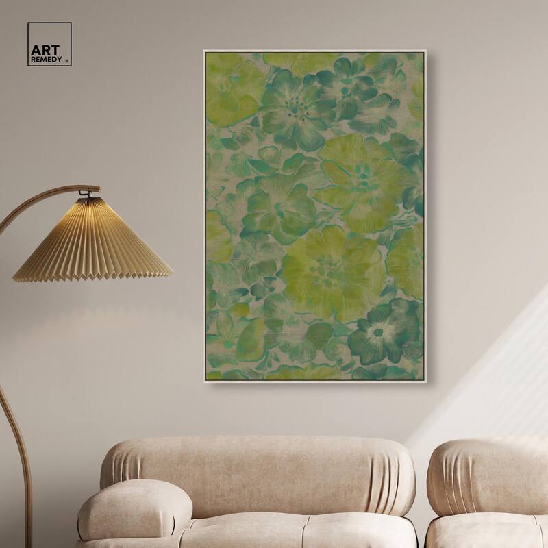 Verdigris Vista Canvas by Art Remedy