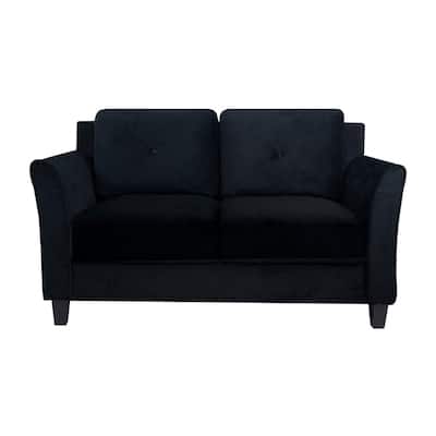 Raelynn Button Tufted Loveseat Sofa, Affordable Modern Loveseat Sofa Couch for Small Spaces - Durable and Sturdy