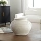 preview thumbnail 4 of 4, Uttermost Floreana Round White Vase
