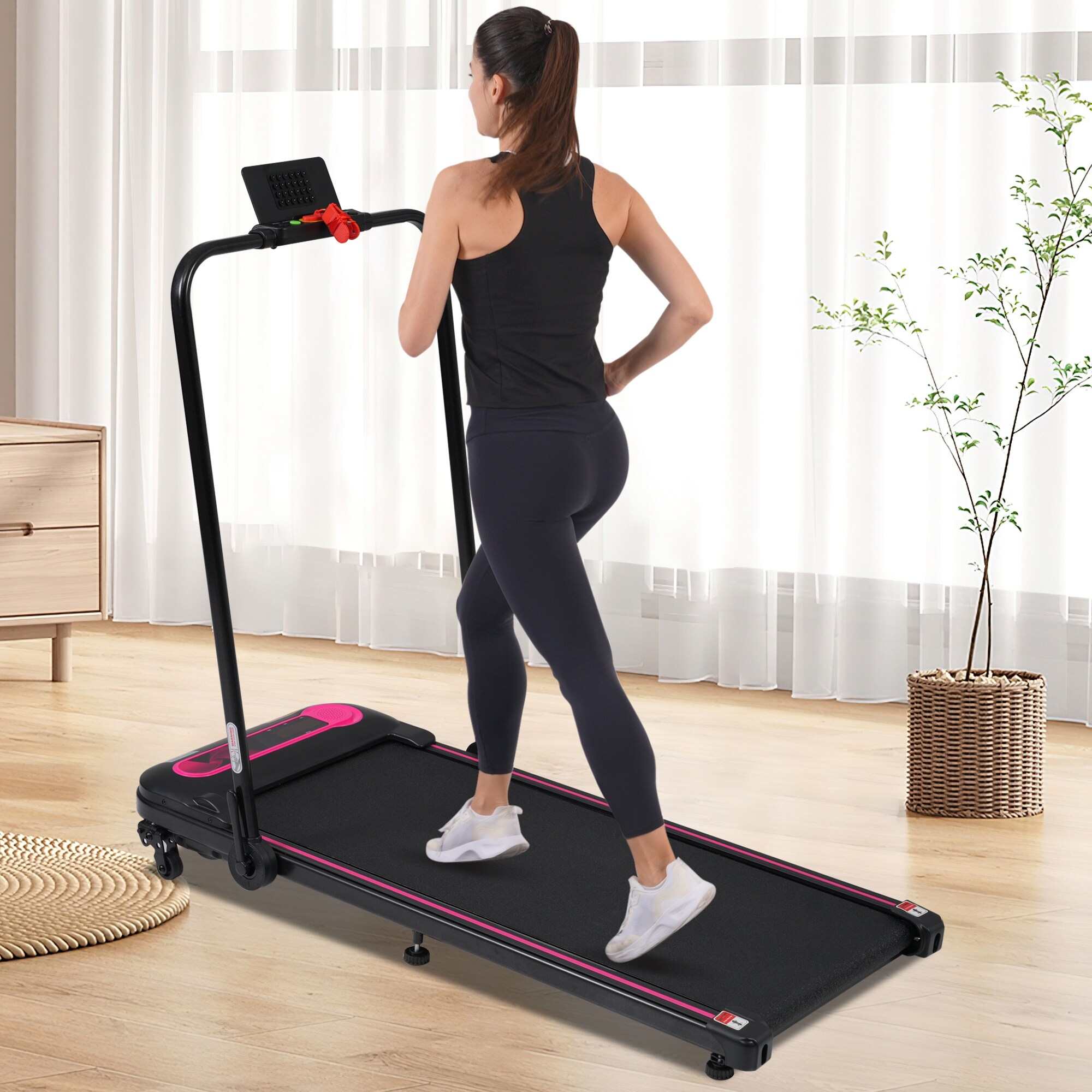 Folding Walking Pad Under Desk Treadmill for Home Office 2.5HP Walking Treadmill With Incline 0.5 7.5MPH 300LBS Capacity Bed Bath Beyond 41869429