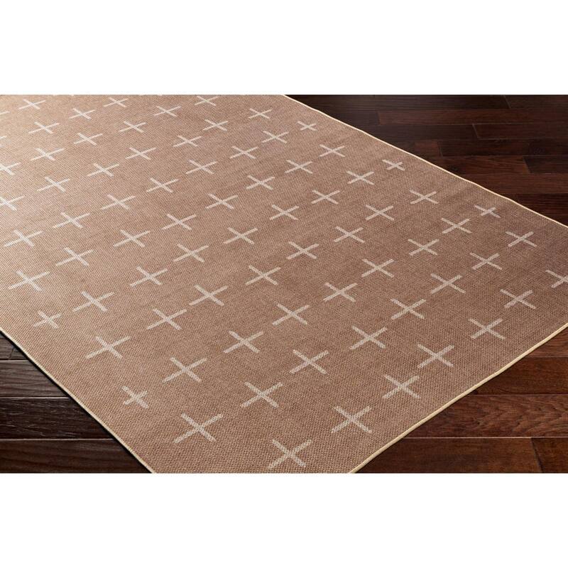 Livabliss Transitional Ez Jute Geometric Washable Area Rug