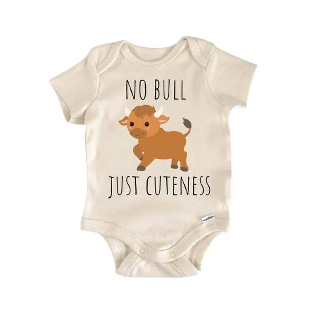Bull Herd Rodeo Cow - Baby Boy Girl Clothes Infant Bodysuit Funny Cute Newborn