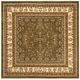 preview thumbnail 31 of 140, SAFAVIEH Lyndhurst Kuralay Traditional Oriental Rug 4' Square - Sage/Ivory - Square