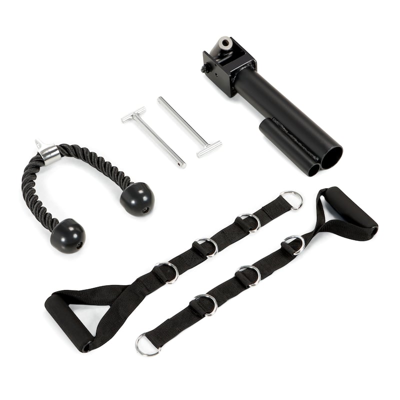 Marcy Smith Machine Cage System - Red/Black - Customizable Home Gym - N/A