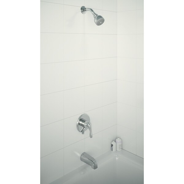 Symmons Origins Badewannen- & Duscharmatur Mit Einhandgriff – Chrom, Inkl. Druckausgleichsventil