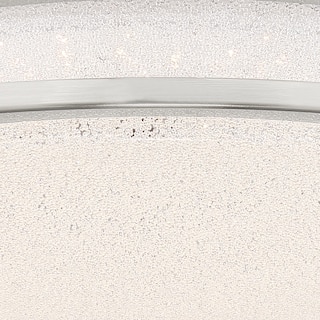 Access Lighting Sparc - LED 16" Flush Mount - Chrome Finish - Starry Acrylic - Dimmable - Dedicated LED