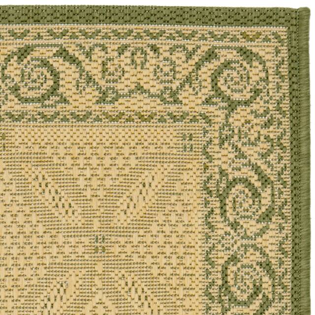 SAFAVIEH Courtyard Laurene Waterproof Patio Backyard Rug