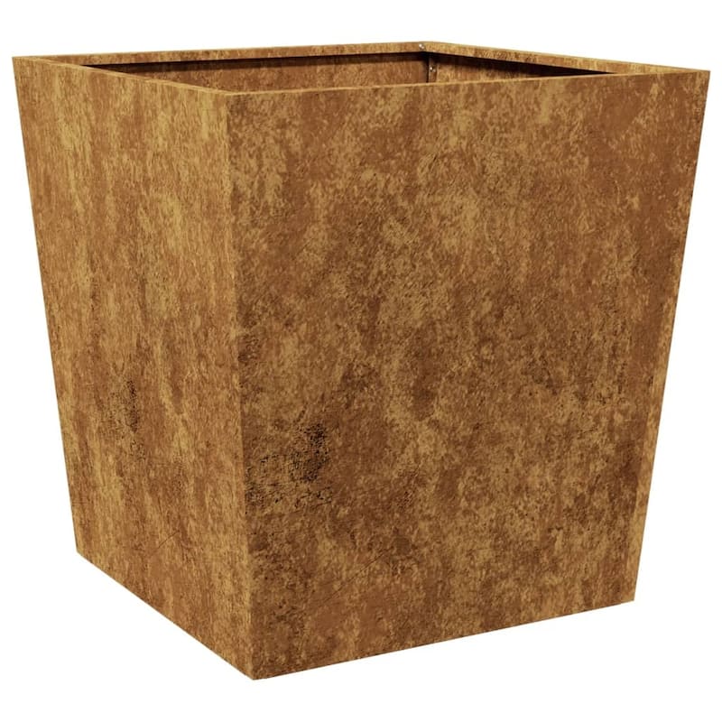 vidaXL Garden Planters Outdoor Flower Pot Patio Raised Bed Planter Box Steel
