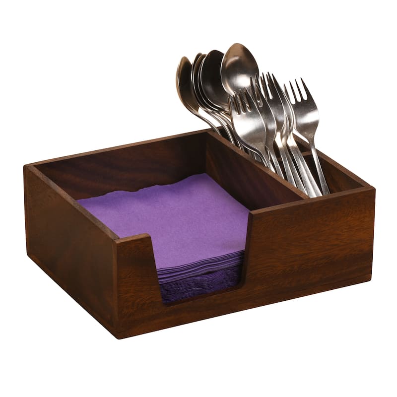 Flatware and Napkin Holder small - 9.75" x 7.25"