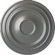 preview thumbnail 80 of 122, 24 3/8"OD x 1 1/2"P Traditional Ceiling Medallion Silver