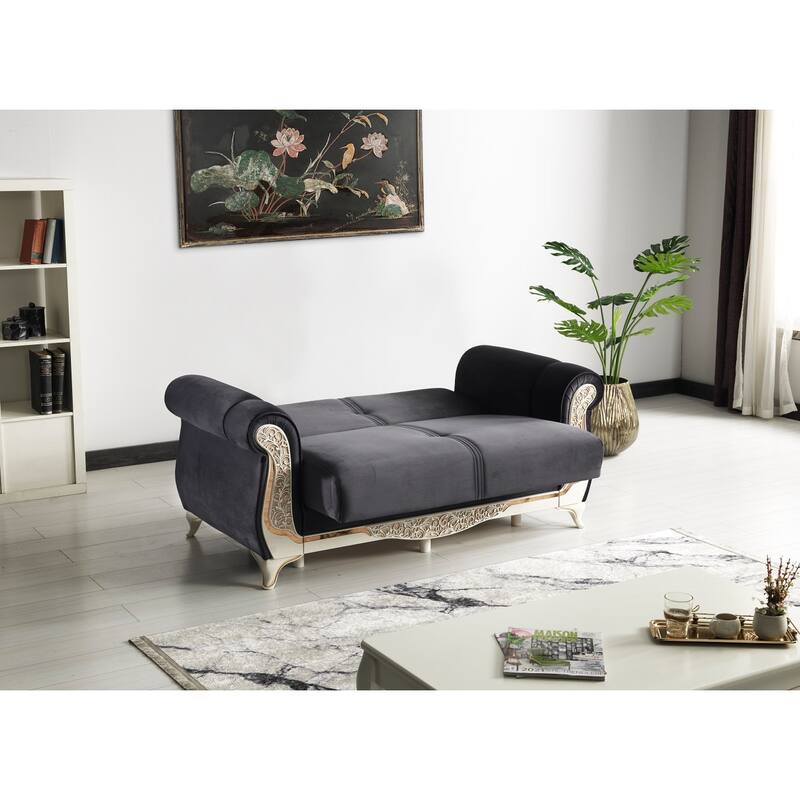 Tonlar 65" Rolled arms Sleeper Loveseat
