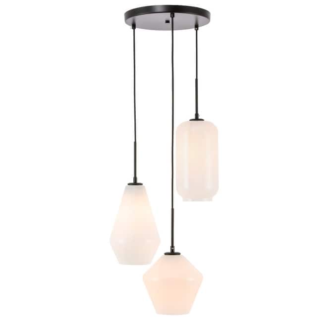 Gerald Glass 3-light Pendant