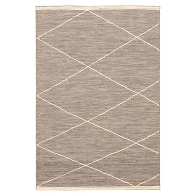 Marrakech Grey Kilim 5'1" x 7'5" - 5'1 x 7'5