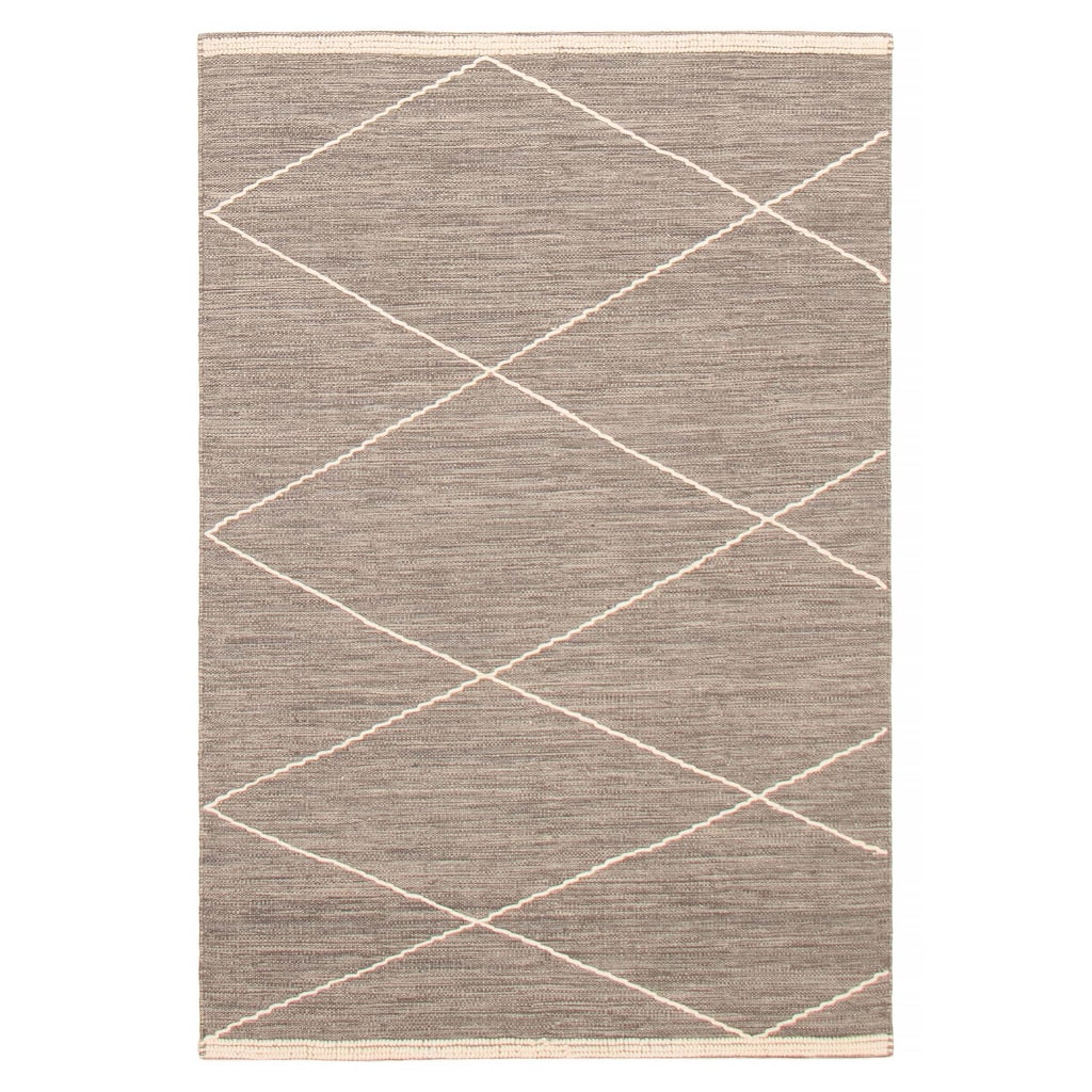 Marrakech Grey Kilim 5'1" x 7'5" - 5'1 x 7'5