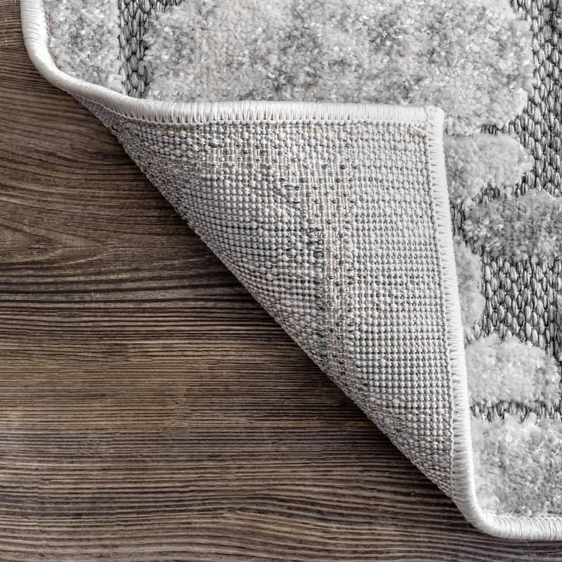 Nuloom Jaycee Textured Stone Indoor/Outdoor Area Rug
