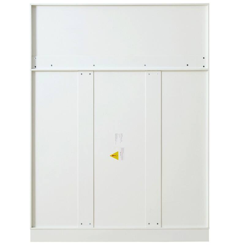 Modern 71" Tall Kitchen Pantry with Storage Cabinet, 6 Doors , Drawers, Adjustable Shelves,Pull-out Trays and Wine Rack