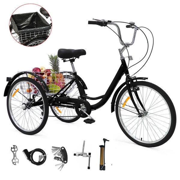 adult bikes with basket