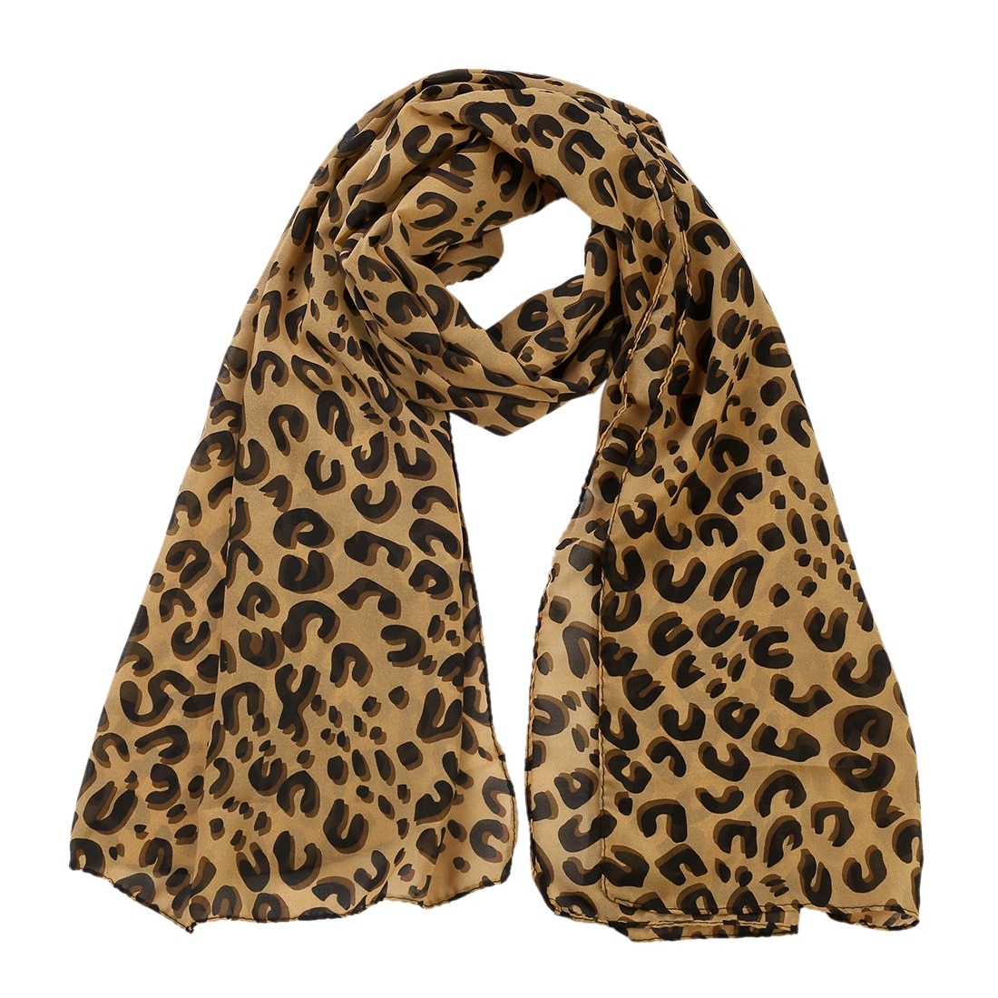 Premium Quality Soft Leopard print Chiffon Scarf NEW